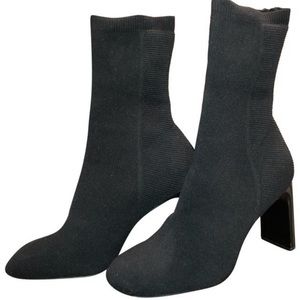 Rag & Bone Black Ellis Knit Boots